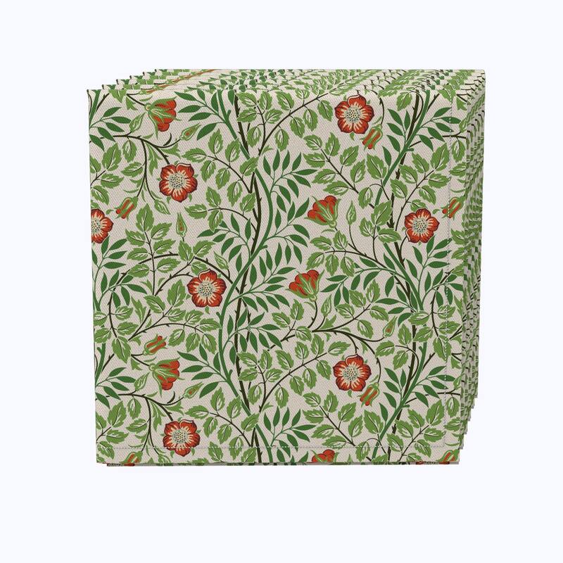 Fabric Textile Products, Inc. Napkin Set of 4, 100 Cotton, 20x20